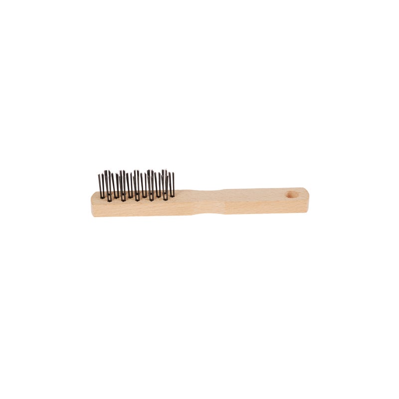 Szczotka ręczna z drutami stalowymi 3-rzędowa 19 cm DEXTER