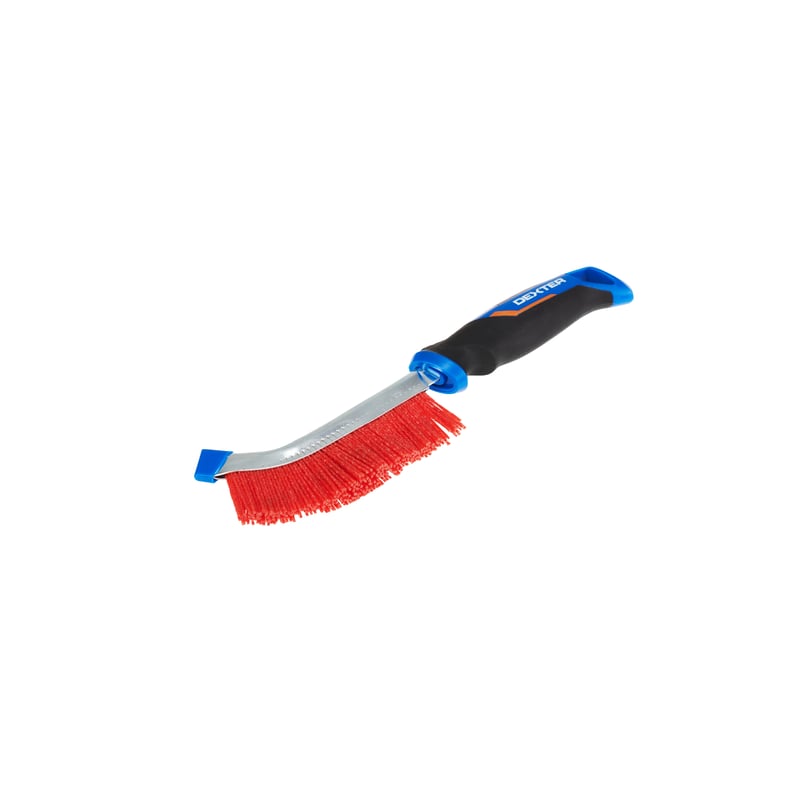 Szczotka ręczna nylonowa czerwona 27 cm DEXTER