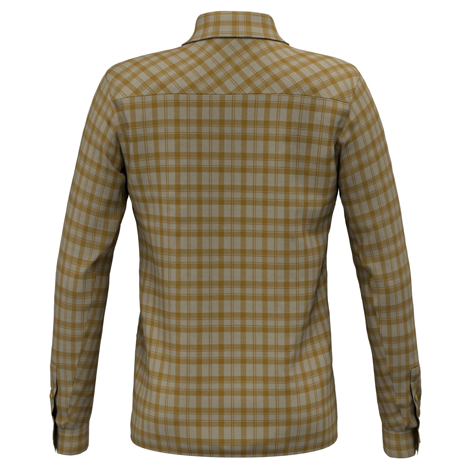 Koszula trekkingowa męska Salewa FENES FLANNEL 5 beżowa 00-0000028446_7189