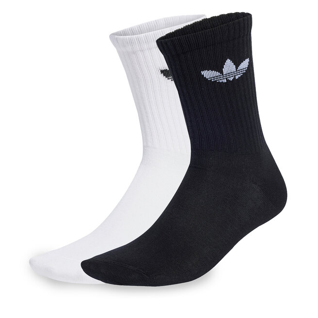 Zestaw 2 par wysokich skarpet unisex adidas JX5211 Kolorowy