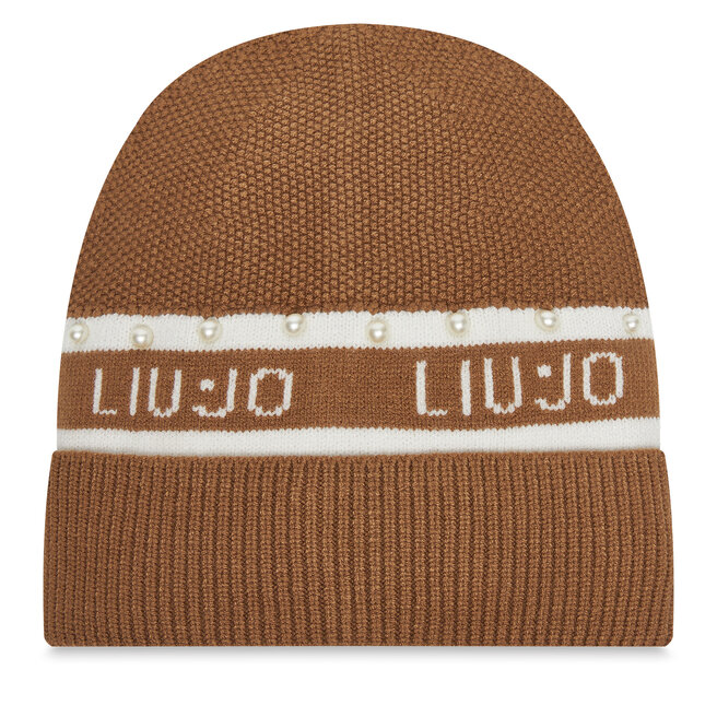 Czapka Liu Jo TF5239 MA92F Beżowy