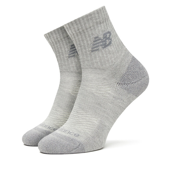 Zestaw 3 par wysokich skarpet unisex New Balance Active Cushion Quarter Socks LAS35204AS1 Kolorowy