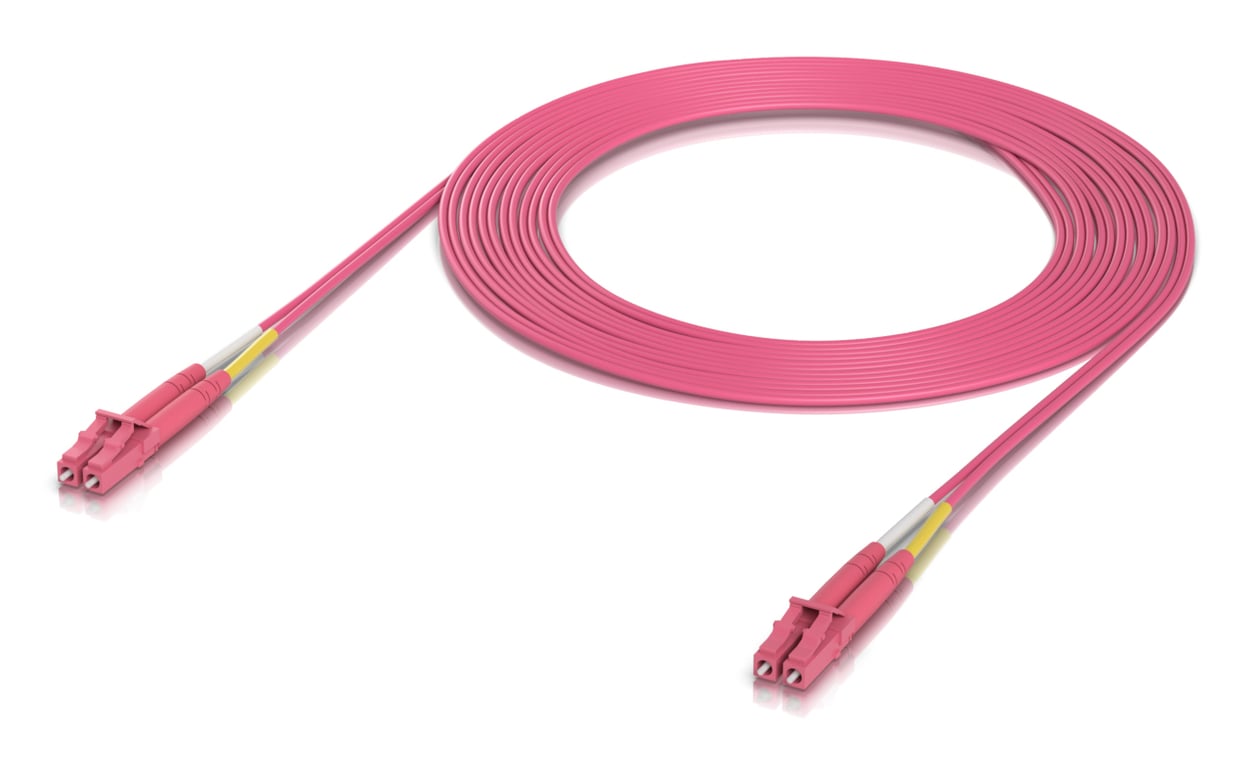 Ubiquiti UACC-OFC-M2-LULU-3M kabel InfiniBand / światłowodowy LC LC/LC Różowy UACC-OFC-M2-LULU-3M-50