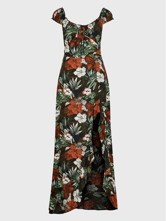 Volcom Sukienka letnia Coco B1332203 Kolorowy Regular Fit