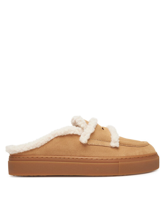 Inuikii Klapki Mule Wool 1004.017.0011 Beżowy