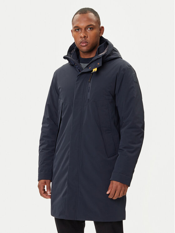 Parajumpers Płaszcz zimowy Easy 25WMPMJKBC03 Granatowy Regular Fit
