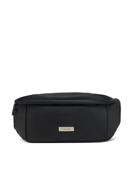 Calvin Klein Saszetka nerka Sleek Waistbag Sling LV04D3148G Czarny