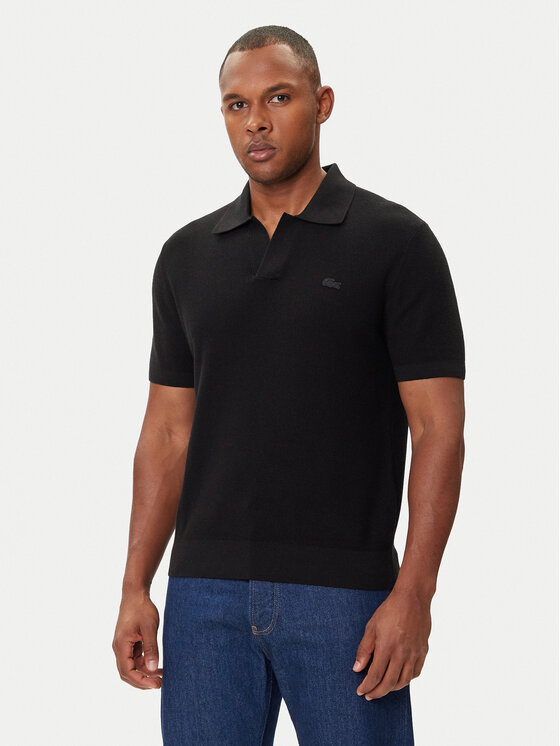 Lacoste Polo AH5186 Czarny Regular Fit