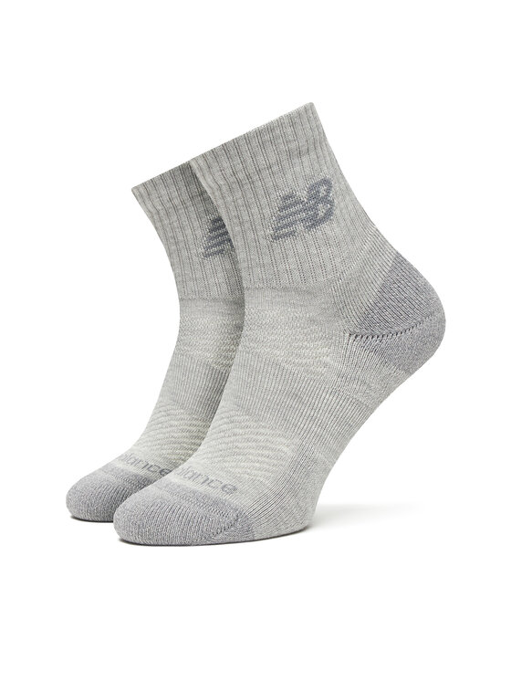 New Balance Zestaw 3 par wysokich skarpet unisex Active Cushion Quarter Socks LAS35204AS1 Kolorowy