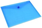 Teczka koperta A5 na zatrzask PP niebieska