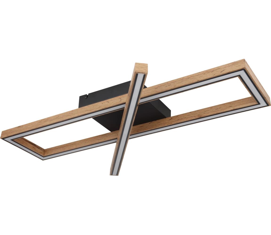 Globo 67287D1 - Lampa sufitowa LED MANDERA LED/36W/230V brązowa