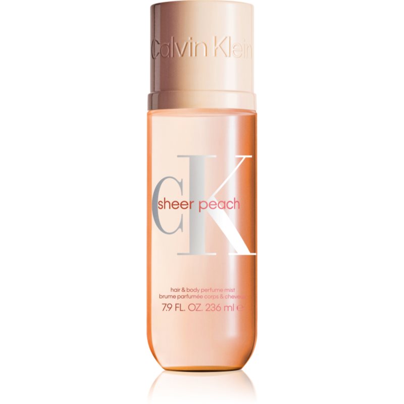 Calvin Klein CK Body Mist mgiełka do ciała zapachy Sheer Peach 236 ml