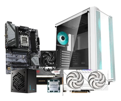 Polecany zestaw PC Wars by Black R5-7600/32GB/1TB/RX9060XT black/r5760/32/1/9060xt