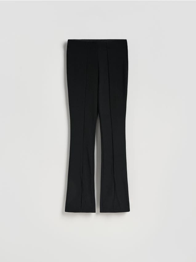 Reserved - Legginsy z rozcięciami - czarny