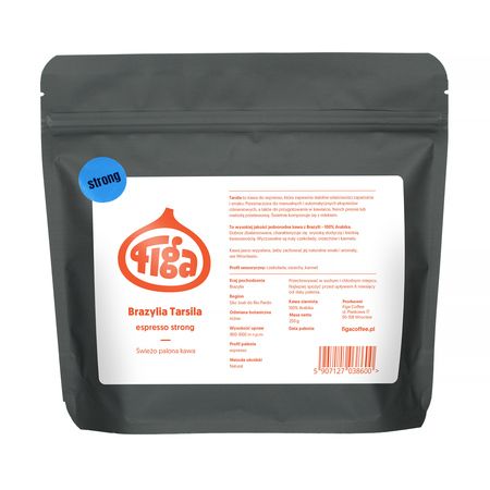 Figa Coffee kawa ziarnista Brazylia Tarsila Natural Strong Espresso 250 g - kawa