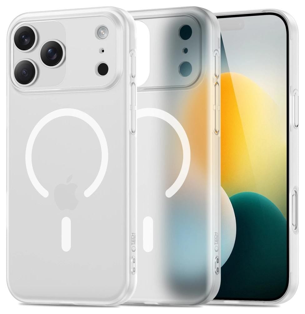 Tech-Protect Magslim Magsafe iPhone 17 Pro Max matte/white