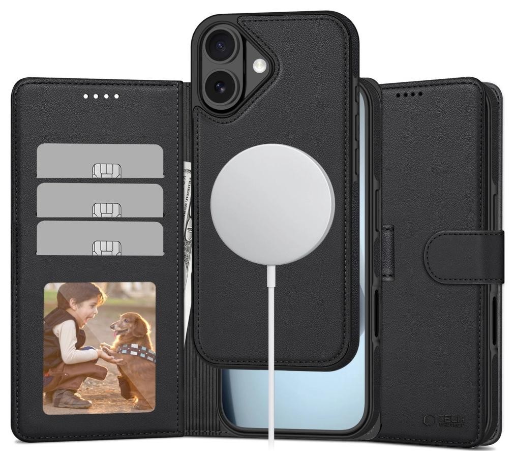 Tech-Protect Wallet Magsafe iPhone 17 matte black
