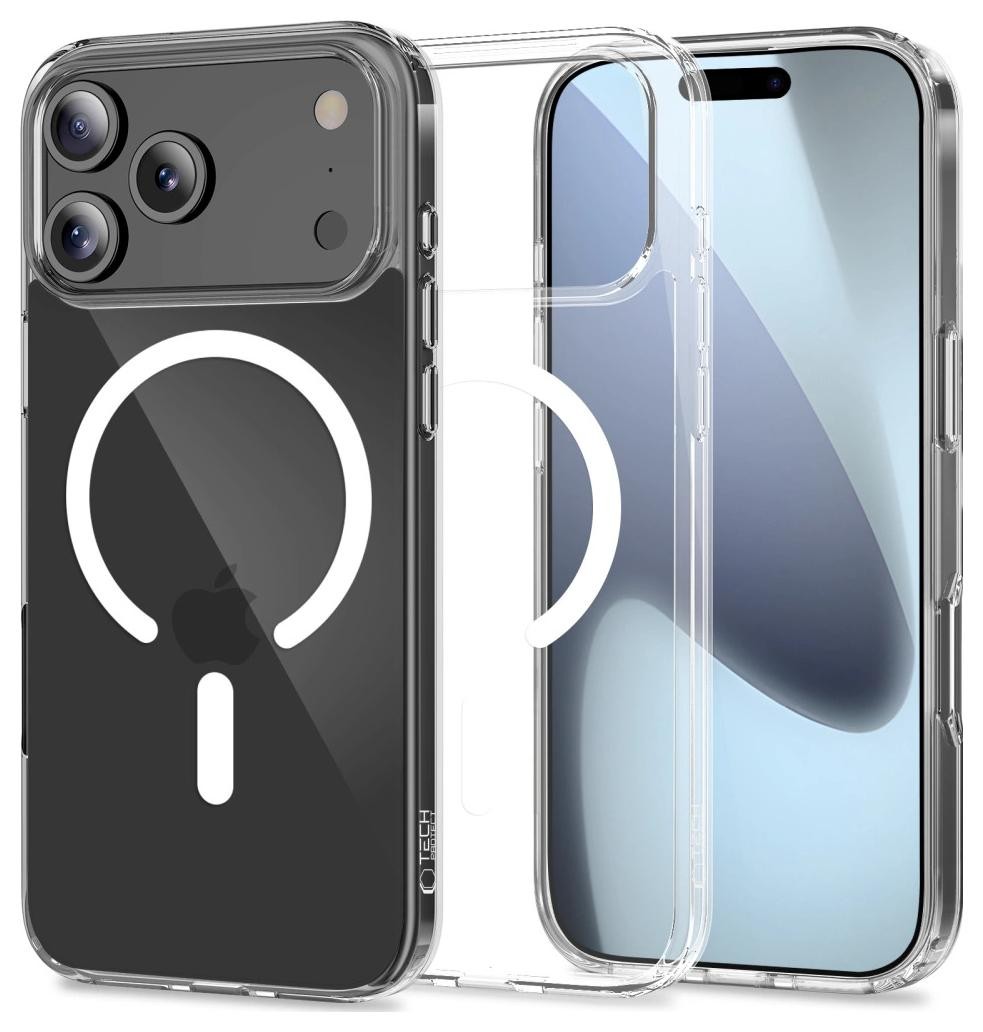 Tech-Protect Flexair Hybrid Magsafe iPhone 17 Pro Max clear