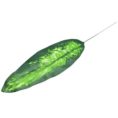 Liść sztuczny pojedynczy 80 x 14 cm