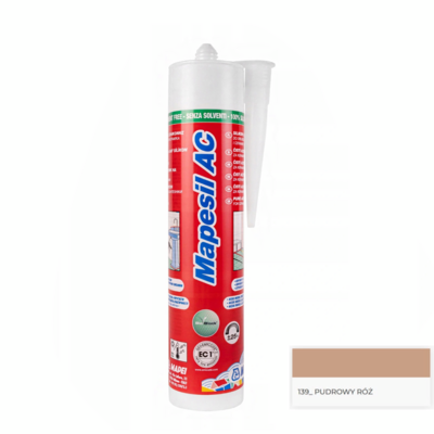 Silikon MAPESIL AC N.139 pudrowy 310 ml Mapei