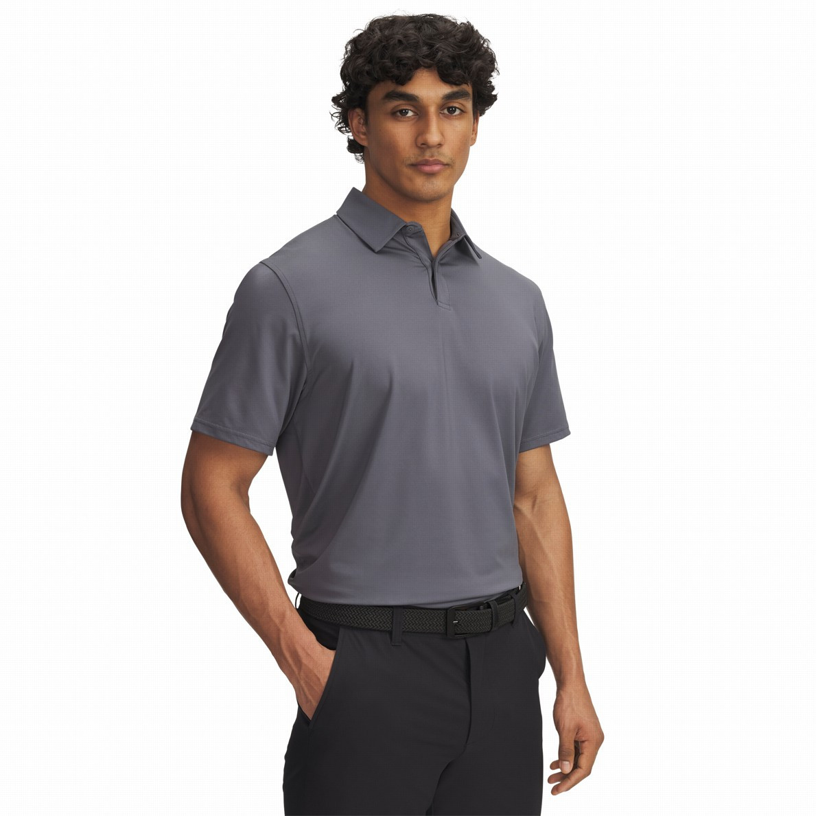 Męska koszulka Under Armour T2G Polo Lb Rozmiar: L / Kolor: szary/biały