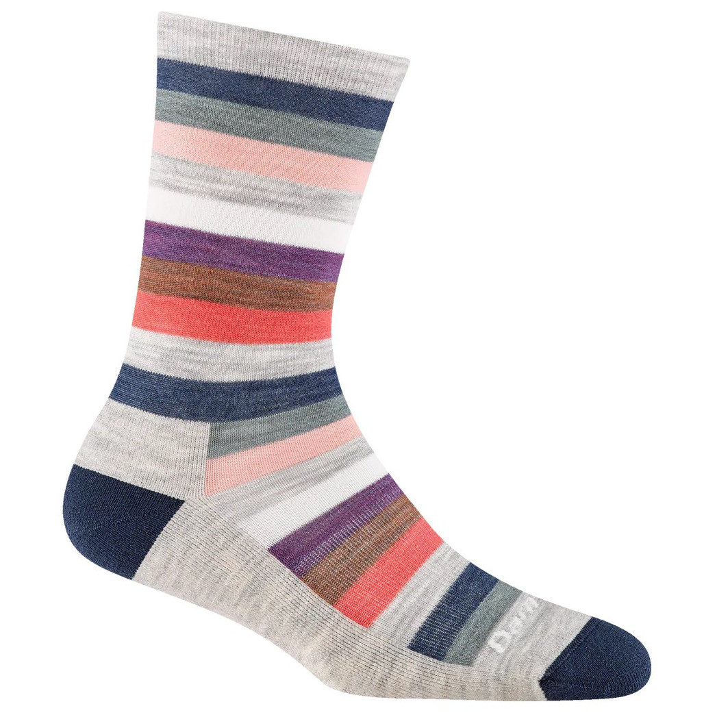 Damskie skarpety Darn Tough Mystic Stripe Crew Rozmiar skarpet: 41-42,5 / Kolor: szary