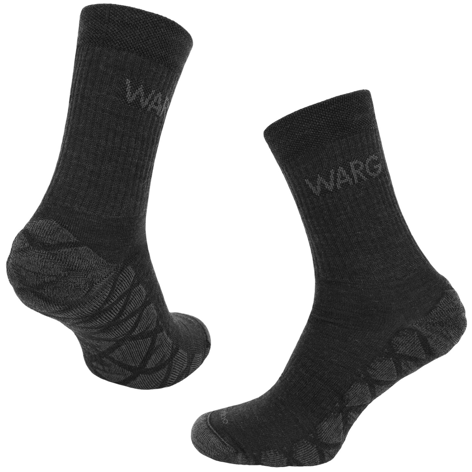 Skarpetki Warg Endurance Merino Rozmiar skarpet: 35-38 / Kolor: czarny/szary