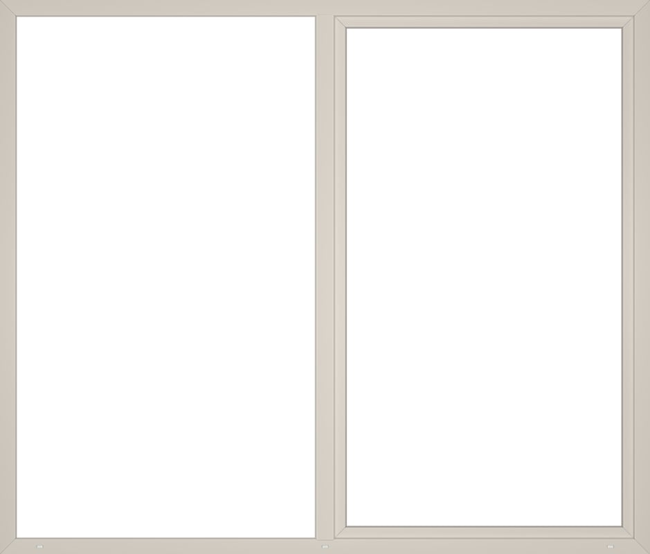 Okno balkonowe przesuwne PCV 3-szybowe MD85 O6 białe 2700x2300 mm lewe