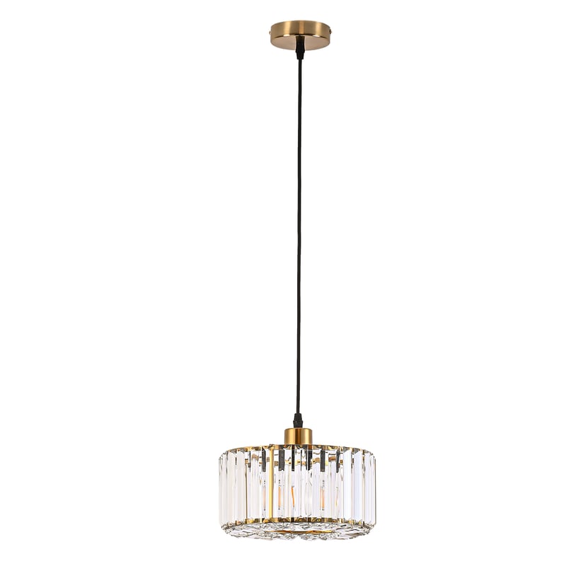 Lampa wisząca Vetro 1xE27 15W złota LIGHT PRESTIGE