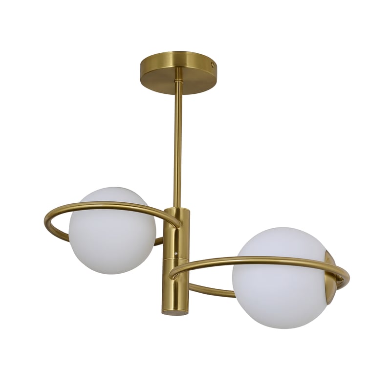 Lampa wisząca Dorado 2xE14 10W Złota LIGHT PRESTIGE