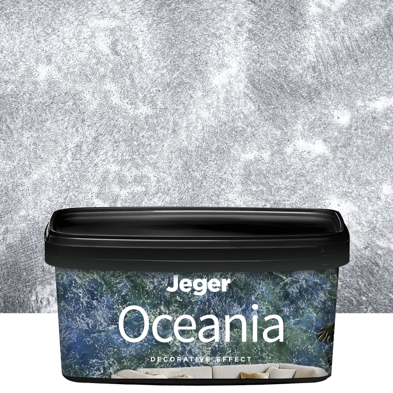 Jeger Farba dekoracyjna Oceania Silver 1 l