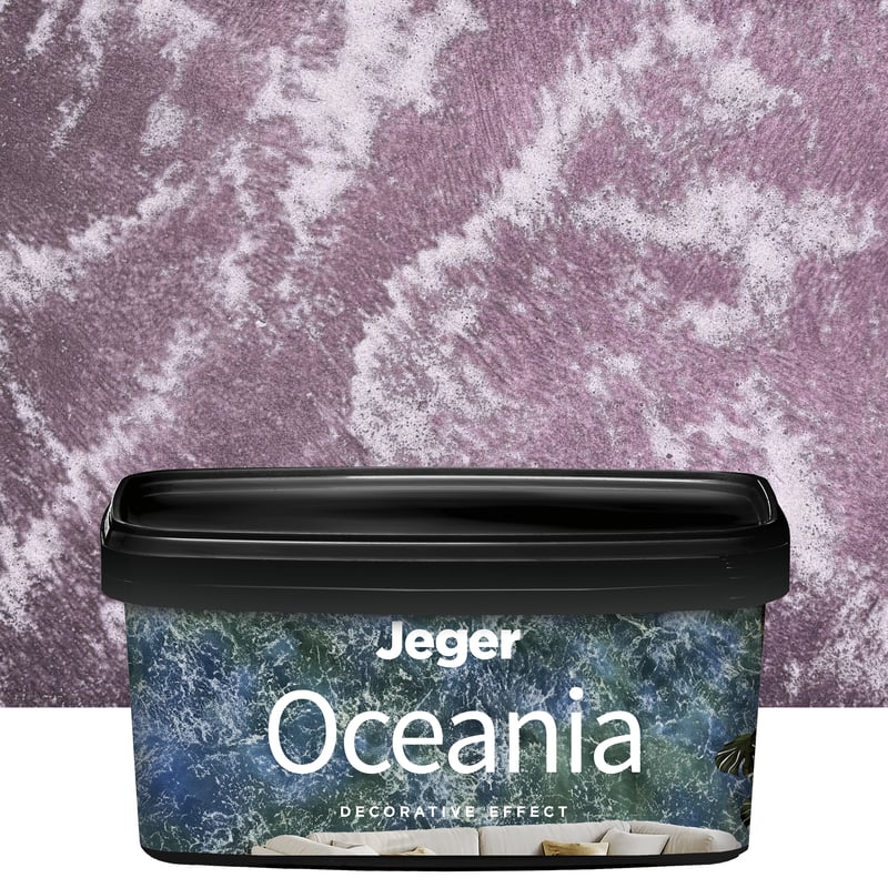 Jeger Farba dekoracyjna Oceania Red 1 l