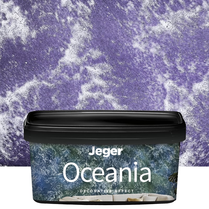 Jeger Farba dekoracyjna Oceania Violet 1 l