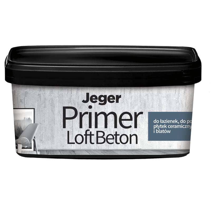 Jeger Podkład pod Jeger Efekt Primer Loft Beton trudne powierzchnie 1 l