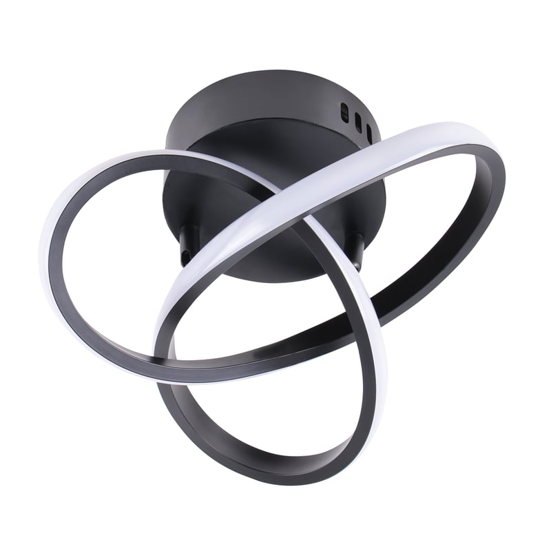 Lampa sufitowa Oskar czarna 1850 lm LED Sanico