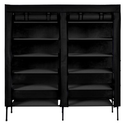 Szafa tekstylna GOCKOWIAK Gabi (120 x 30 x 110) Czarny