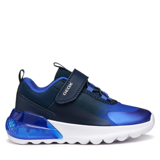 Sneakersy Geox J Activart Illuminus J56LYA 02A9J C4226 D Granatowy