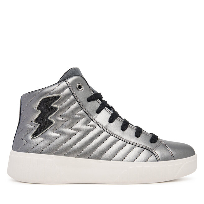 Sneakersy Geox J Mikiroshi J56DVE 000NF C1009 D Srebrny