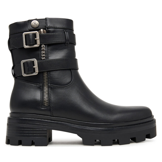 Botki Guess FLFLYN ELE10 Czarny