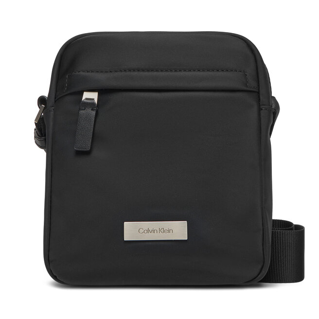 Saszetka Calvin Klein Sleek Reporter LV04D3180G Czarny