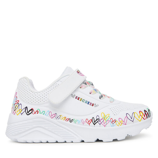 Sneakersy Skechers Uno Lite 314091L WMLT Biały