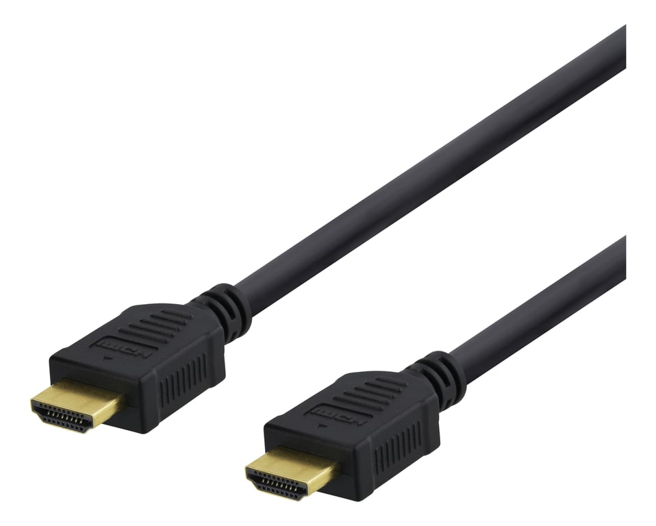 Deltaco HDMI-1080D kabel HDMI 15 m HDMI Typu A (Standard) Czarny