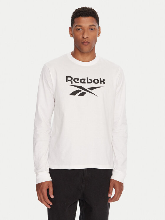 Reebok Longsleeve RK25138CCM Biały Regular Fit