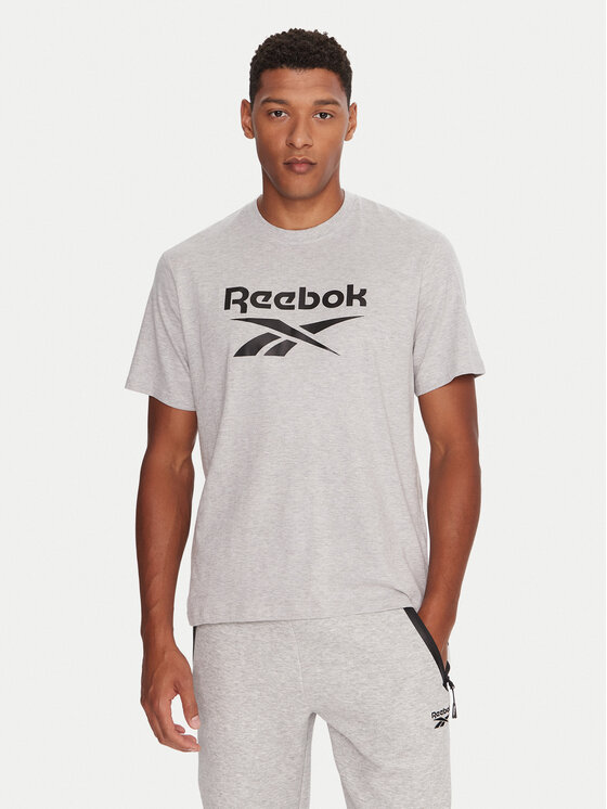 Reebok T-Shirt RK25141CCM Szary Regular Fit