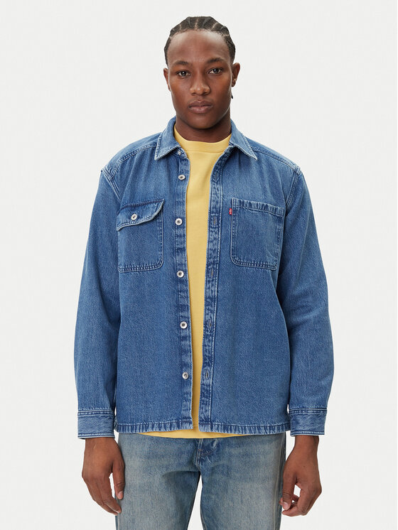 Levi's® Koszula jeansowa Truckee 003NW-0000 Niebieski Relaxed Fit