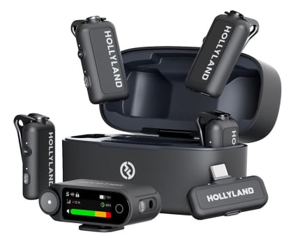 Hollyland Lark Max 2 Combo 4 mikrofony LARK MAX 2 COMBO 4 MIKROFONY / 6976068118954