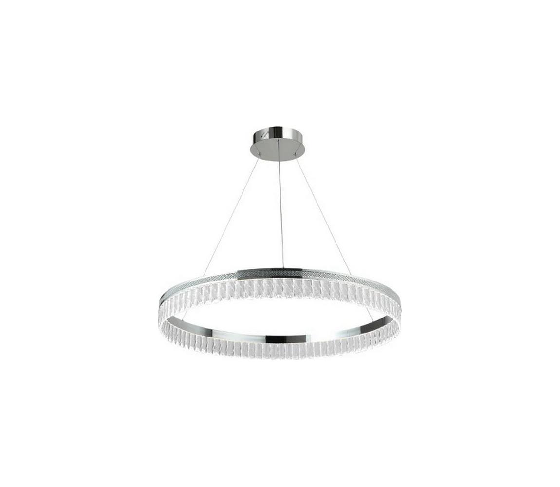 LED ściemnialny kryształowy żyrandol na lince THALIA LED/55W/230V 3000-6000K + pilot