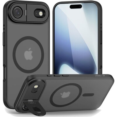 Etui TECH-PROTECT MagStand MagSafe do Apple iPhone 17 Air Czarny Mat