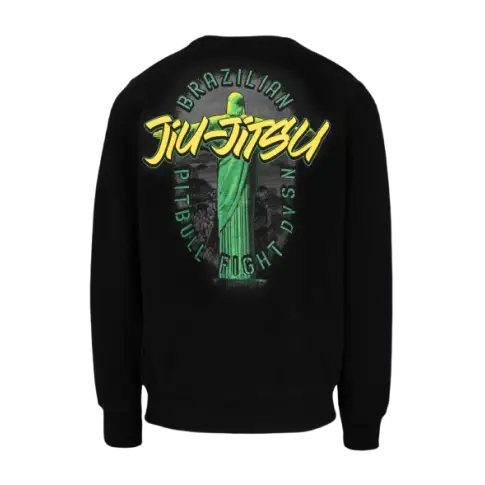 Pit Bull Bluza Bez Kaptura Crewneck BJJ Fight DIvision