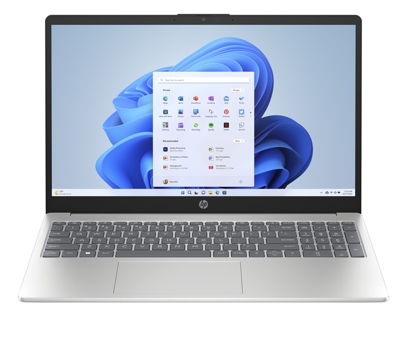 HP 15-fd0150wm / B8LA9UA / Intel i5-13 / 16GB / SSD 1TB / Intel Iris Xe / FullHD / Dotyk / Win 11 / Srebrny B8LA9UA _16GB_1000SSD_W11
